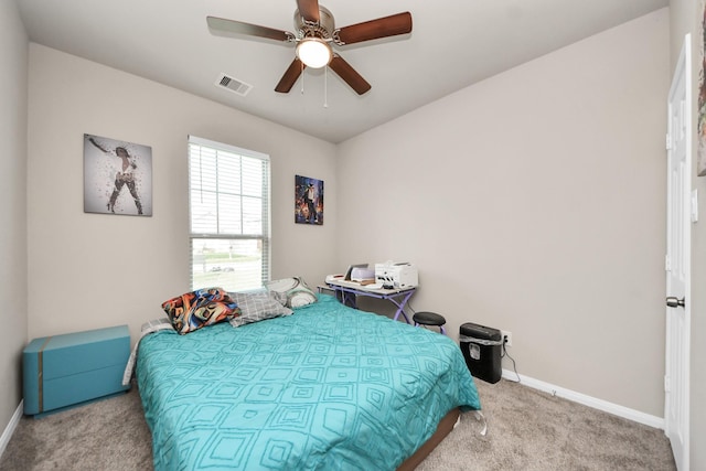 7947 Cinderella St, Houston, TX 77028 - bedroom featuring carpet floors and ceiling fan