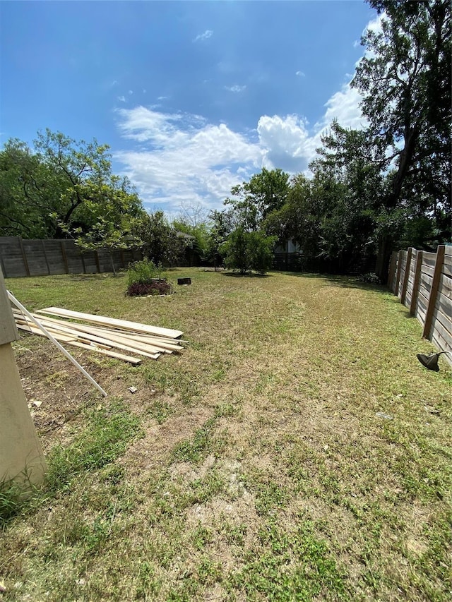 1719 Adina St, Austin, TX 78721 - view of fenced backyard
