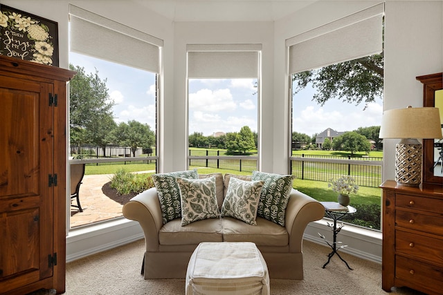 18331 Chapmans Count Rd, Cypress, TX 77433 - sunroom / solarium with carpet floors