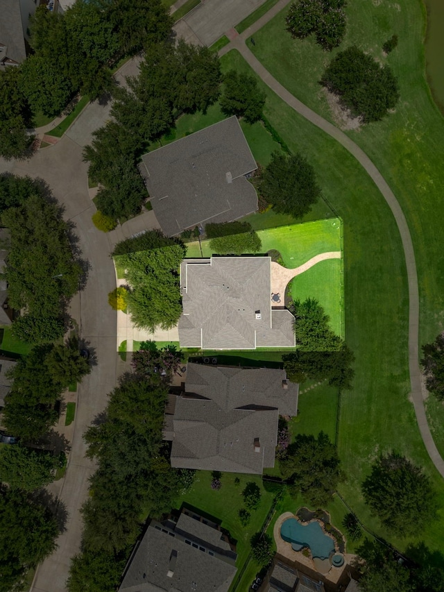 18331 Chapmans Count Rd, Cypress, TX 77433 - aerial overview of property's location featuring a pool area