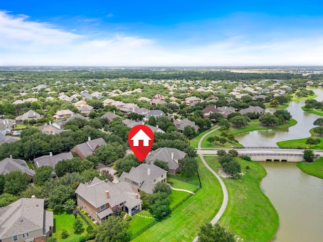 18331 Chapmans Count Rd, Cypress, TX 77433 - aerial view of residential area with a nearby body of water