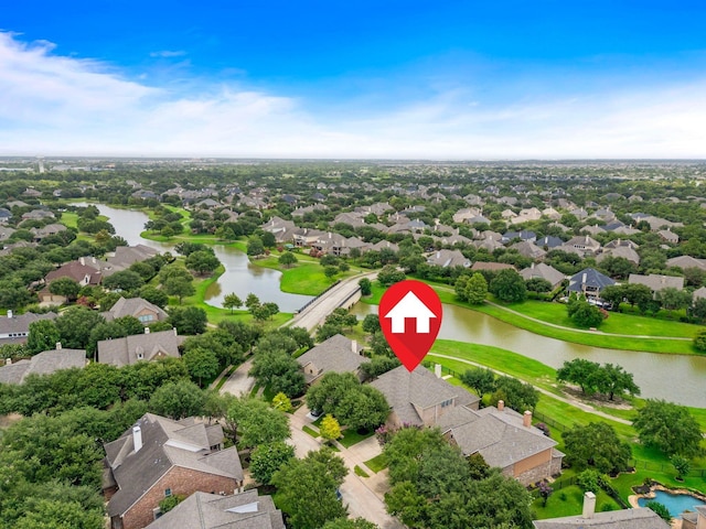 18331 Chapmans Count Rd, Cypress, TX 77433 - aerial view of residential area featuring a nearby body of water