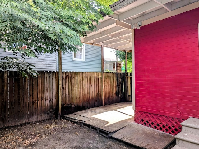 1805 39th St, Galveston, TX 77550 - view of patio / terrace