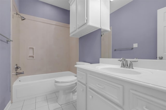 193 Grogans Point Rd, The Woodlands, TX 77380 - bathroom featuring tile patterned flooring, vanity, and shower / bathtub combination