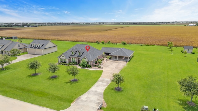 10527 Caddo Lake Dr, Needville, TX 77461 - overview of rural landscape