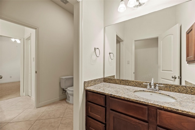4403 Lodge Vine Ct, Sugar Land, TX 77479 - bathroom with vanity and tile patterned flooring