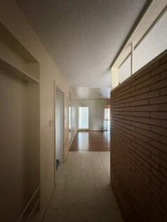 427 22nd Ave N, Texas City, TX 77590 - hallway with brick wall