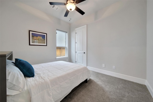 5350 Cherry Spring Dr, Spring, TX 77386 - bedroom featuring carpet flooring and ceiling fan