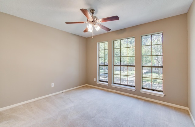 1511 Calveryman Ln, Katy, TX 77449 - spare room featuring carpet and a ceiling fan