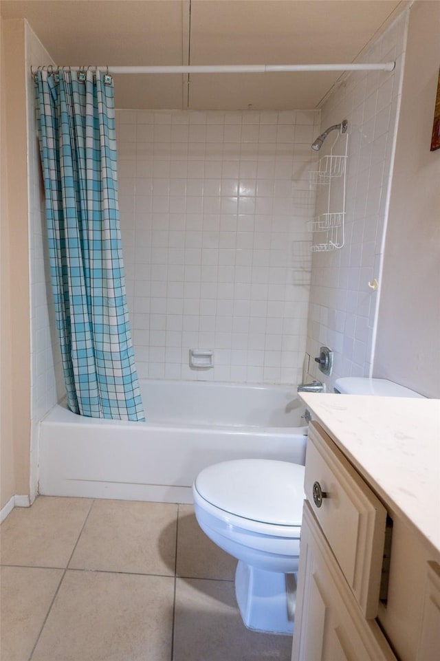 2110 Wilcrest Dr Unit 101, Houston, TX 77042 - bathroom featuring shower / bath combo, vanity, and tile patterned flooring