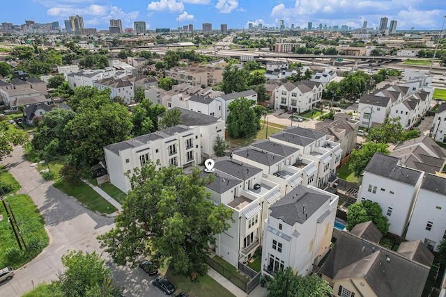 2221 Francis St, Houston, TX 77004 - drone / aerial view of city skyline