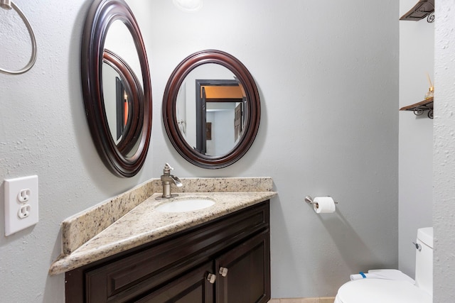 96 N Acacia Park Cir, The Woodlands, TX 77382 - bathroom with toilet and vanity