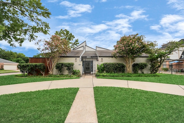 6803 Las Brisas Dr, Houston, TX 77083 - view of front facade with brick siding