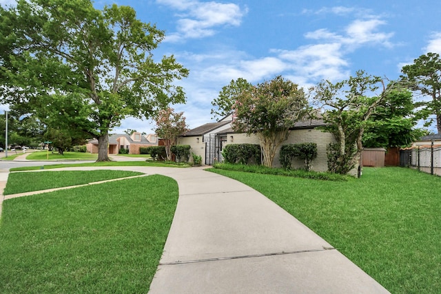 6803 Las Brisas Dr, Houston, TX 77083 - view of front of house with a residential view and brick siding