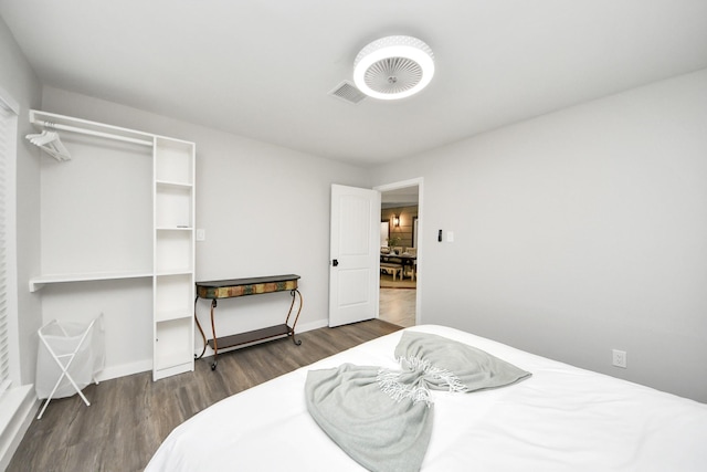 6803 Las Brisas Dr, Houston, TX 77083 - bedroom featuring wood finished floors and baseboards