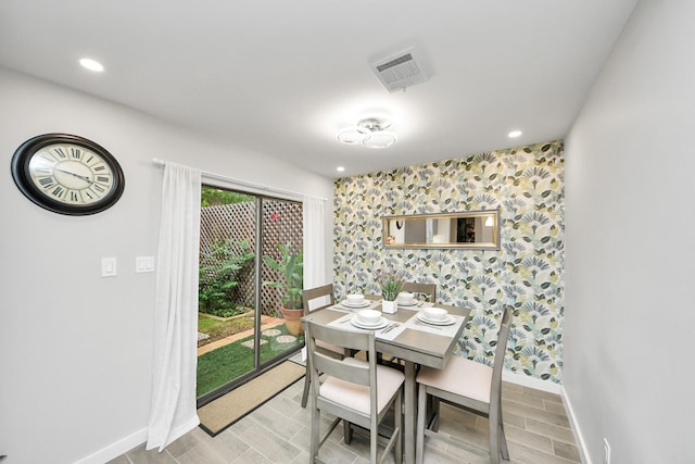 6803 Las Brisas Dr, Houston, TX 77083 - dining room featuring baseboards and recessed lighting