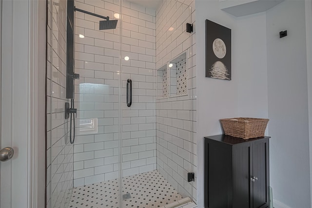 21002 Beech Landing Ln, Katy, TX 77450 - bathroom with a shower stall