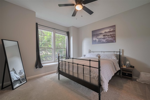 21002 Beech Landing Ln, Katy, TX 77450 - bedroom with carpet floors and ceiling fan