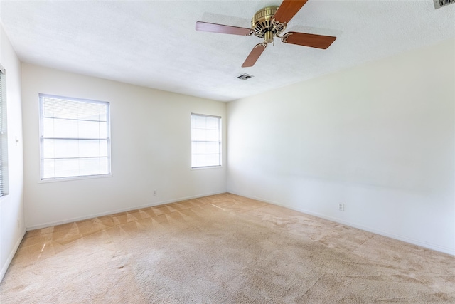 7734 El Rancho St, Houston, TX 77087 - carpeted spare room with baseboards and ceiling fan