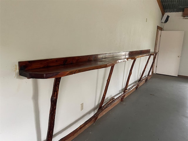 TBD S Fm 39, Donie, TX 75838 - stairway with finished concrete flooring