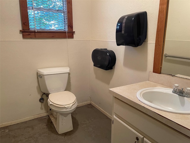 TBD S Fm 39, Donie, TX 75838 - bathroom with vanity and concrete flooring