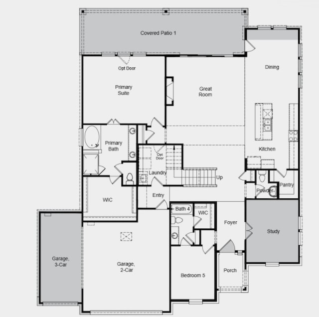 1588 River Point Dr, Friendswood, TX 77546 - view of floor plan / room layout