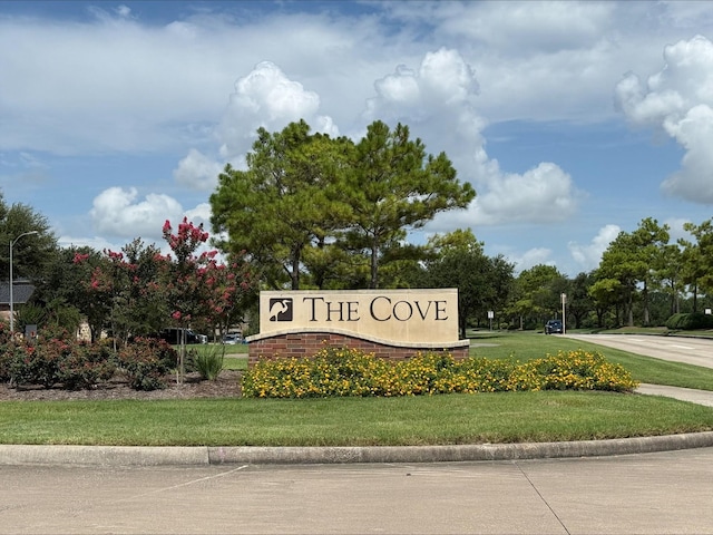 19011 Royal Cove Cir, Cypress, TX 77433 - community sign featuring a lawn