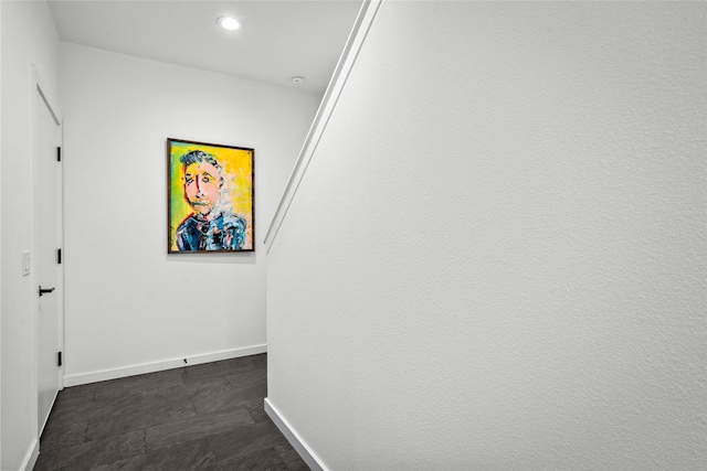 1801 Oneil St Unit C, Houston, TX 77019 - hall featuring baseboards and recessed lighting