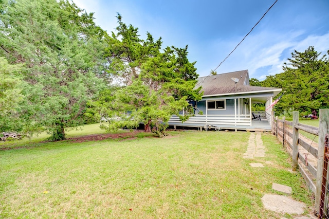 131 Canary Ln, Coldspring, TX 77331 - view of yard