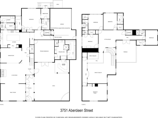 3751 Aberdeen Way, Houston, TX 77025 - view of room layout