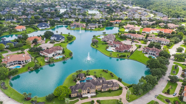 2326 Vinemead Ct, Katy, TX 77450 - aerial view of residential area with a large body of water