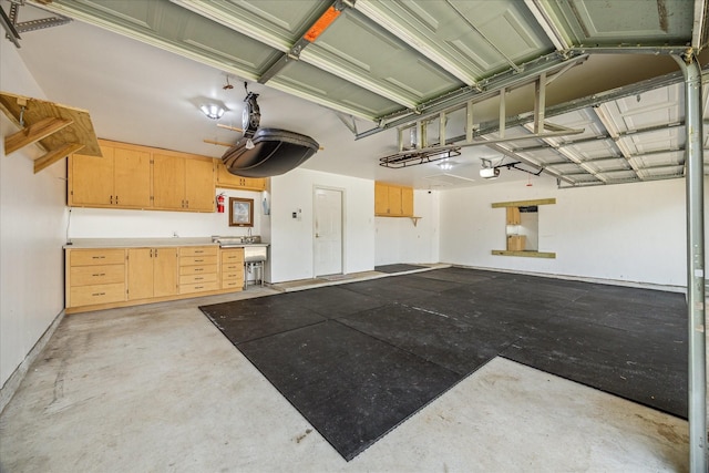 7206 Broadelm Dr, Houston, TX 77095 - garage with a garage door opener