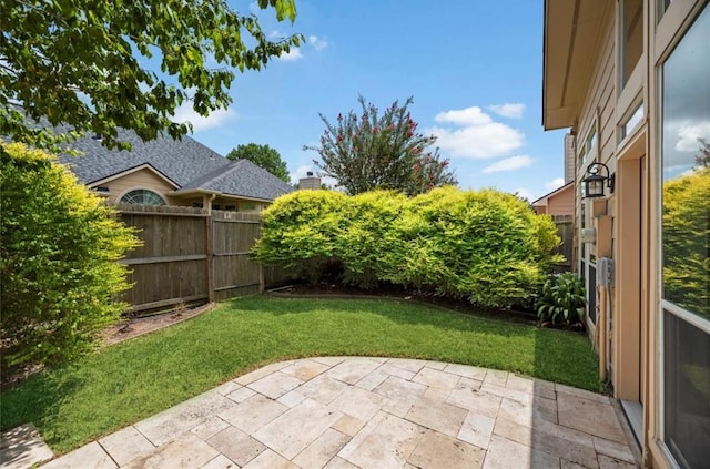 8814 Silent Willow Ln, Sugar Land, TX 77479 - view of yard featuring a patio area