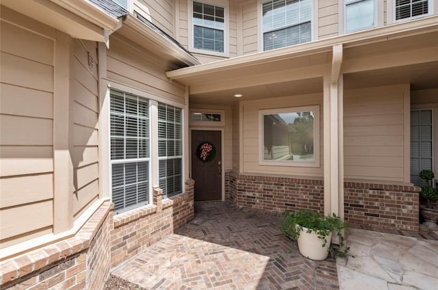 8814 Silent Willow Ln, Sugar Land, TX 77479 - view of exterior entry with brick siding