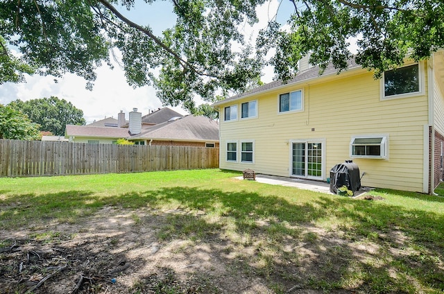 15018 Moss Boulder Ct, Houston, TX 77084 - back of house with a patio area
