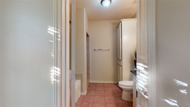 4106 Friar Point Rd, Houston, TX 77047 - full bathroom with tile patterned floors, a bathtub, and a shower