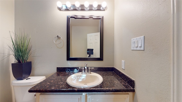 4106 Friar Point Rd, Houston, TX 77047 - half bathroom with vanity and toilet