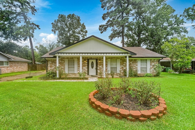 407 Gamewood Dr, Spring, TX 77386 - view of front of home with a porch and a shingled roof