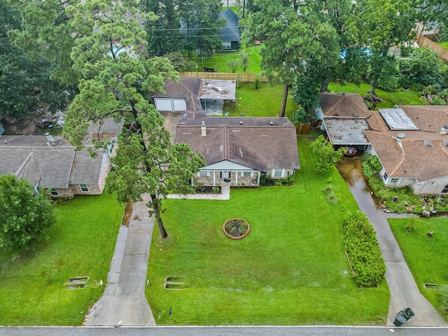 407 Gamewood Dr, Spring, TX 77386 - aerial view of property and surrounding area