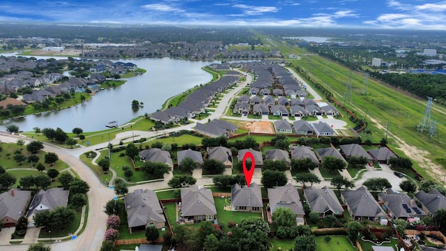 9419 Pecos Pass Ct, Cypress, TX 77433 - aerial overview of property's location with nearby suburban area