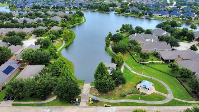 9419 Pecos Pass Ct, Cypress, TX 77433 - aerial perspective of suburban area featuring a large body of water
