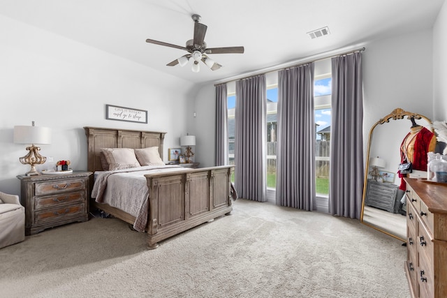 29126 Sage Meadow Trl, Fulshear, TX 77441 - bedroom featuring light colored carpet and ceiling fan