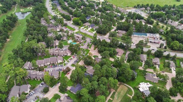 3330 Lake Island Dr, Montgomery, TX 77356 - aerial view of property's location with nearby suburban area and a nearby body of water