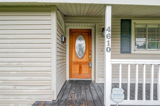 4610 Brinkman St, Houston, TX 77018 - doorway to property with covered porch