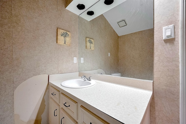 4610 Brinkman St, Houston, TX 77018 - bathroom with toilet and vanity