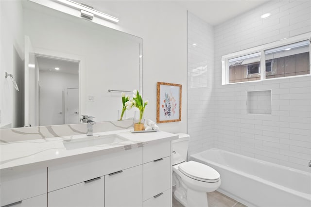 216 E 31st 1/2 St Unit B, Houston, TX 77018 - bathroom featuring vanity and shower / bathtub combination