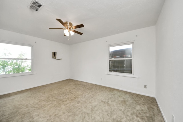 1404 Aldrich St, Houston, TX 77055 - unfurnished room featuring carpet flooring and a ceiling fan