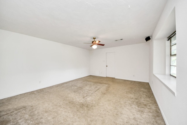 1404 Aldrich St, Houston, TX 77055 - unfurnished room featuring carpet and a ceiling fan