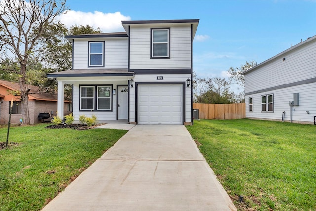 1316 Farquhar St, Navasota, TX 77868 - traditional home with a garage and concrete driveway