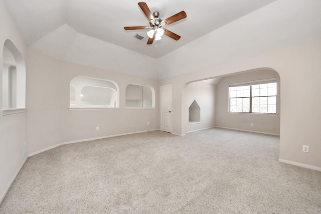 6423 Middlelake Ct, Katy, TX 77450 - carpeted spare room featuring a ceiling fan and baseboards